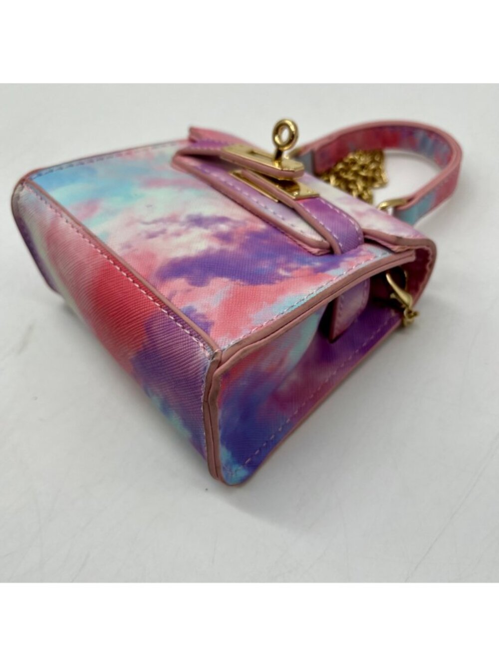 Like Dreams Multicolored Faux Leather Mini Tote Bag - Picture 6 of 10